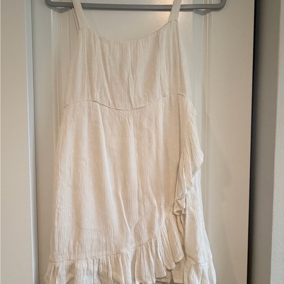 O'Neill Cream Ruffle Mini Dress - Picture 4 of 5